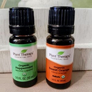 Therapy Organic Peppermint and Sweet Orange Oils